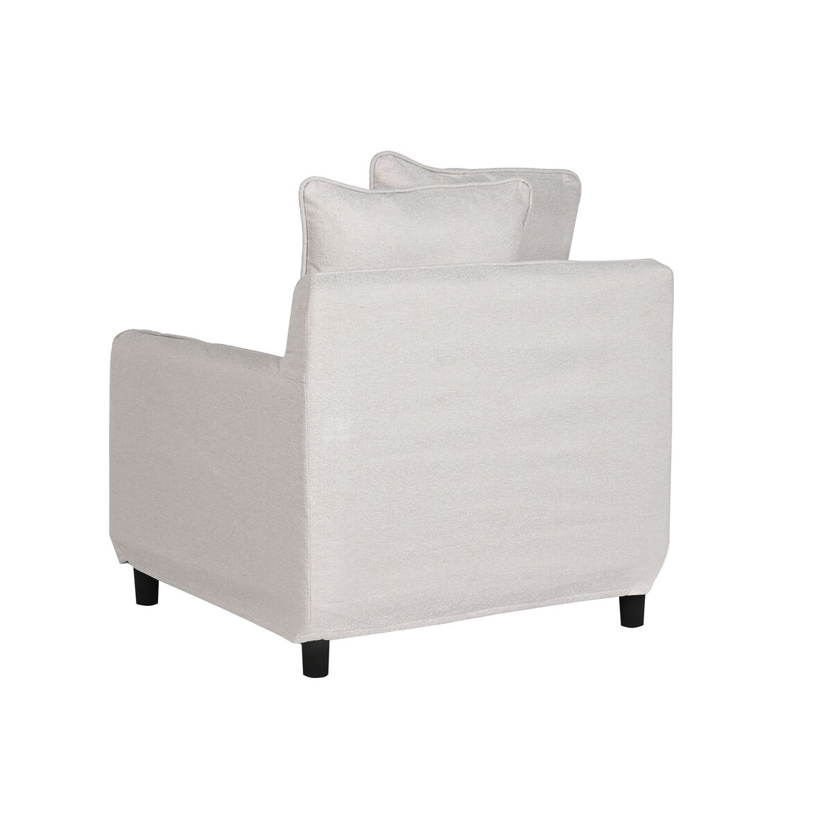 Poltrona Home ESPRIT Bege 85 x 85 x 74 cm